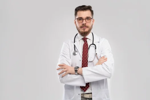 Portrait of Dr. Alvah Will, DMD